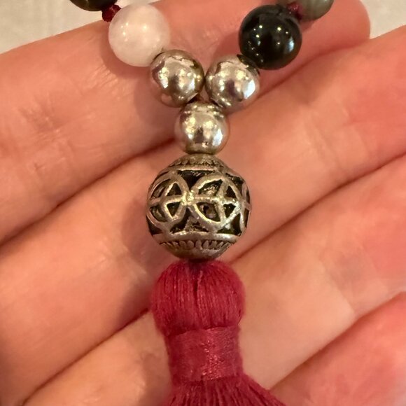 MALA PRAYER Elbaite Beads - Picture 5 of 6